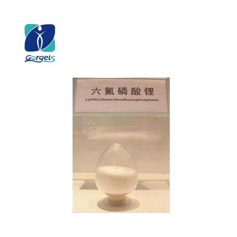 CAS 21324-40-3 Li-ion battery electrolyte 99.99% LiPF6 Lithium Hexafluorophosphate