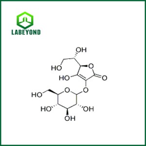 L-ASCORBIC ACID 2-GLUCOSIDE(AA2G) White Powder CAS:562043-82-7