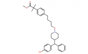 Methyl 4-[4-[4-(Hydroxydiphenylmethyl)-1-Piperidinyl]-1-Butyryl]-alpha, alpha-Dimethylbenzene Acetate