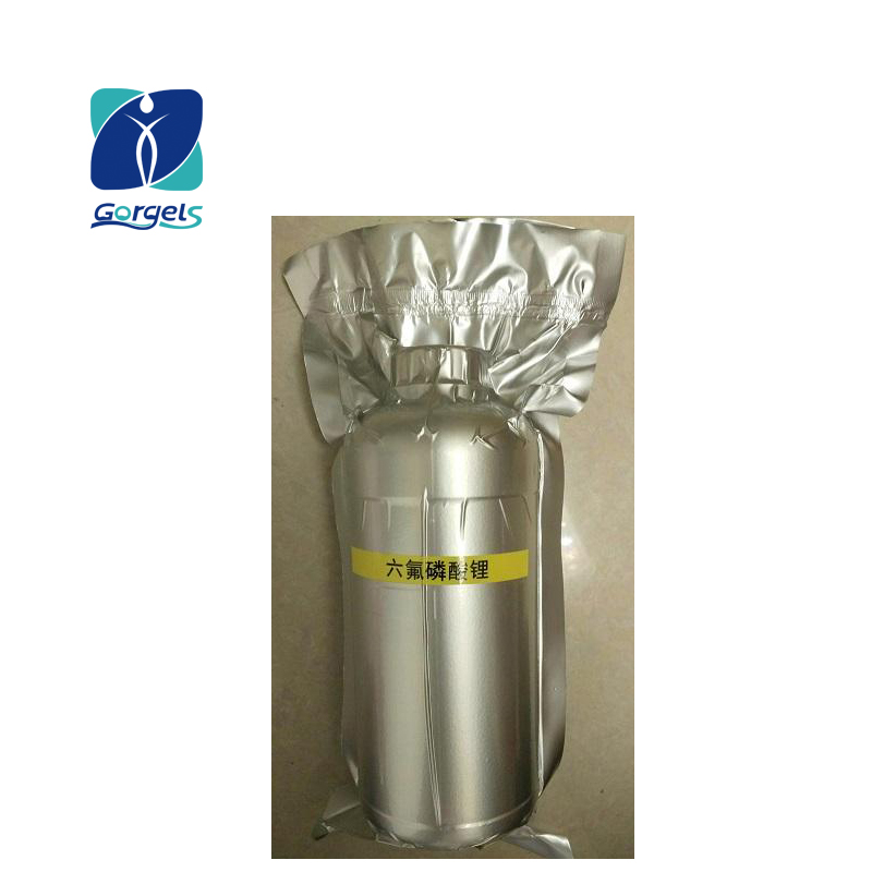 CAS 21324-40-3 Li-ion battery electrolyte 99.99% LiPF6 Lithium Hexafluorophosphate