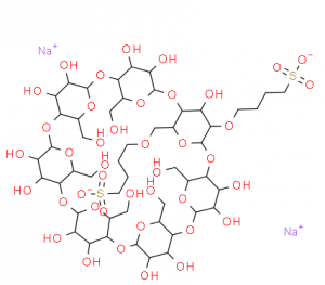 pharmaceutical excipients Sulfobutyl Ether-B-cyclodextrin SBECD cas 182410-00-0